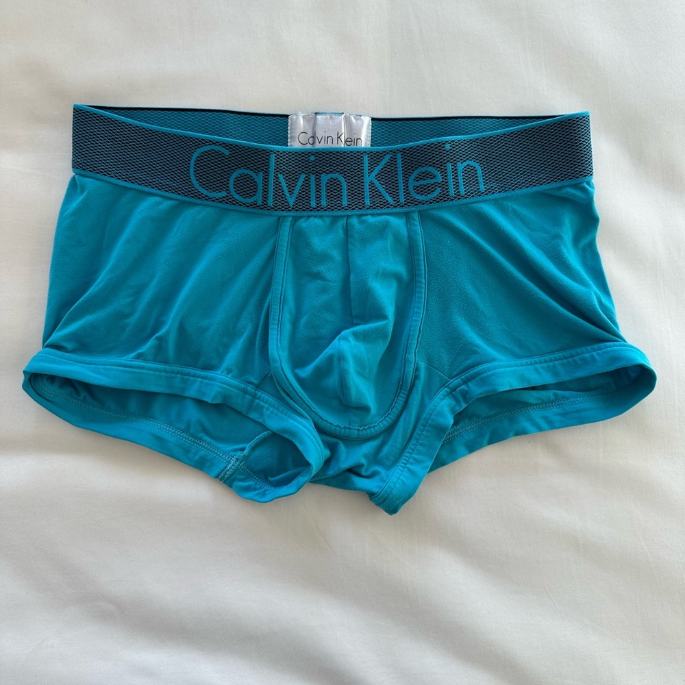 Calvin Klein Teal Boxer Briefs